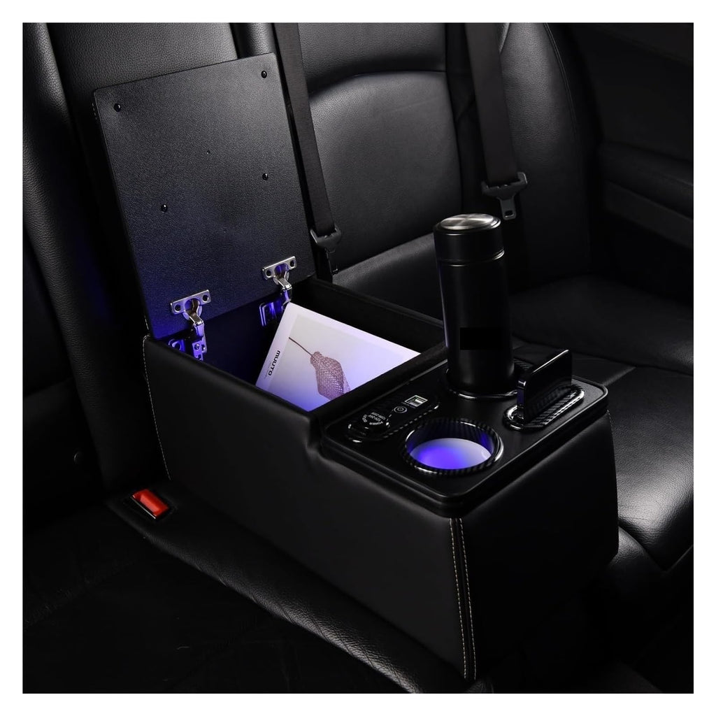Universal Center Console Armrest Organizer for Front Seat Storage