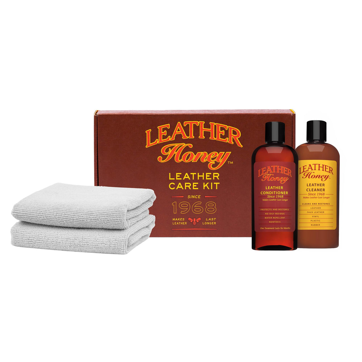 Leather Honey Complete Leather Care Kit – Non-Toxic, Made in USA
