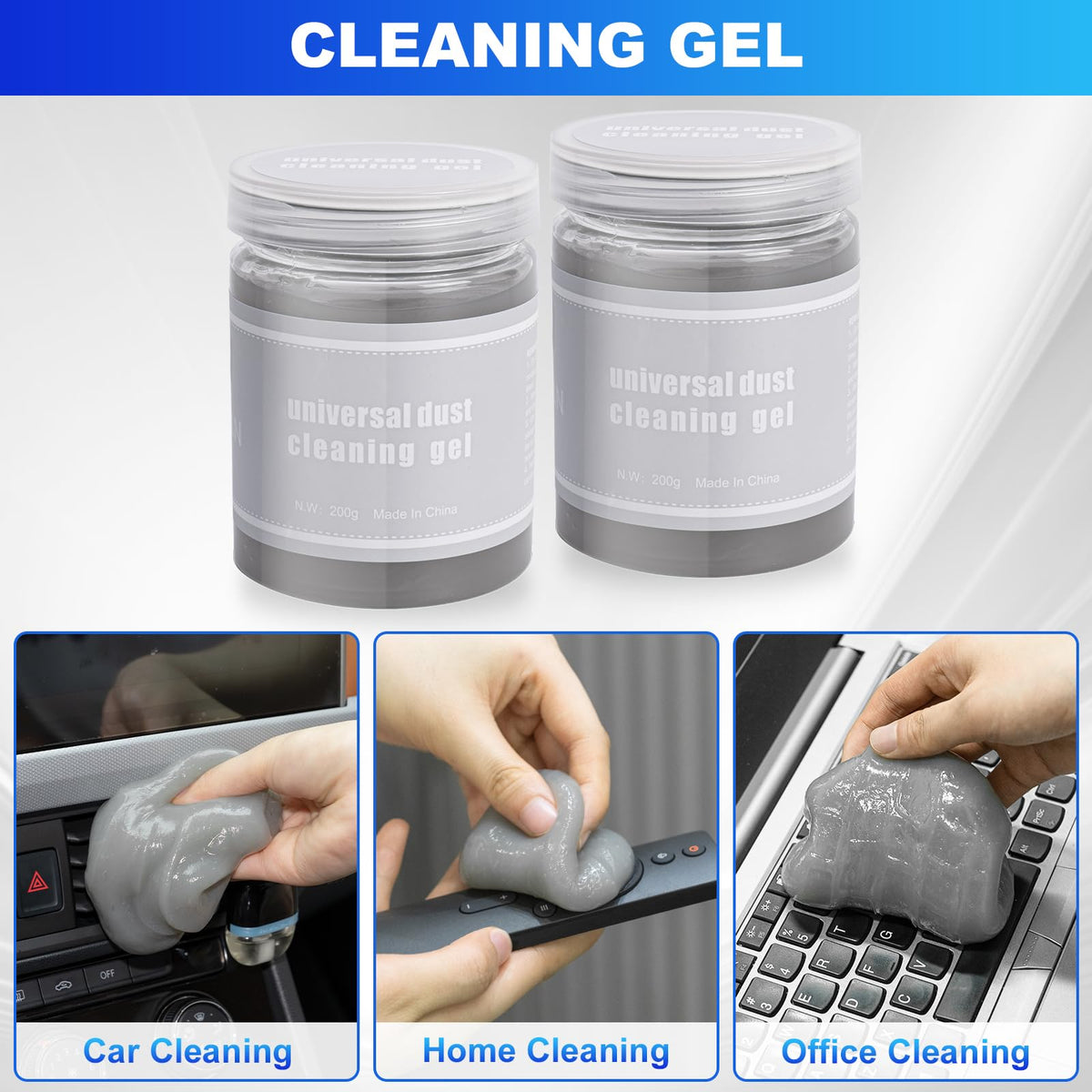 THINKWORK Car Wash Kit, Car Detailing Kit Interior Cleaner