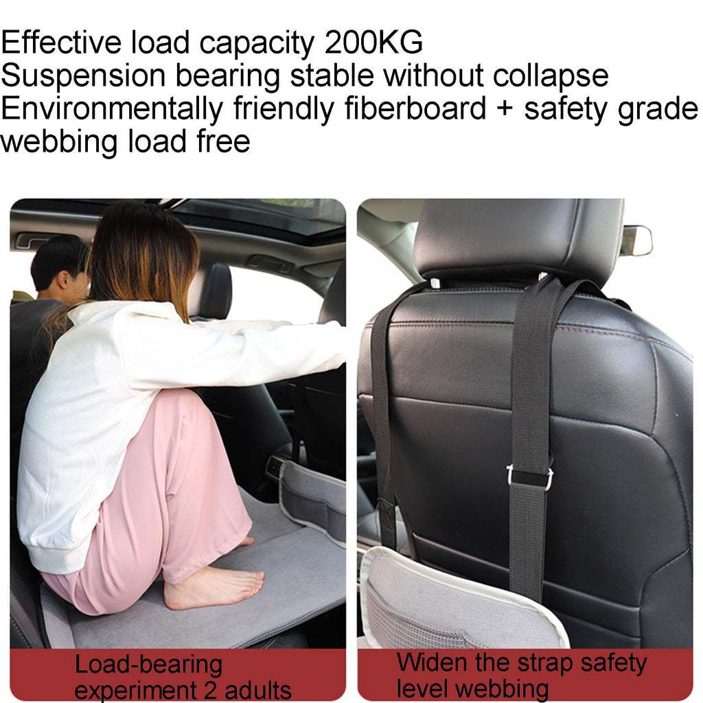 Double-Sided Car Rear Seat Cushion for Comfort & Support