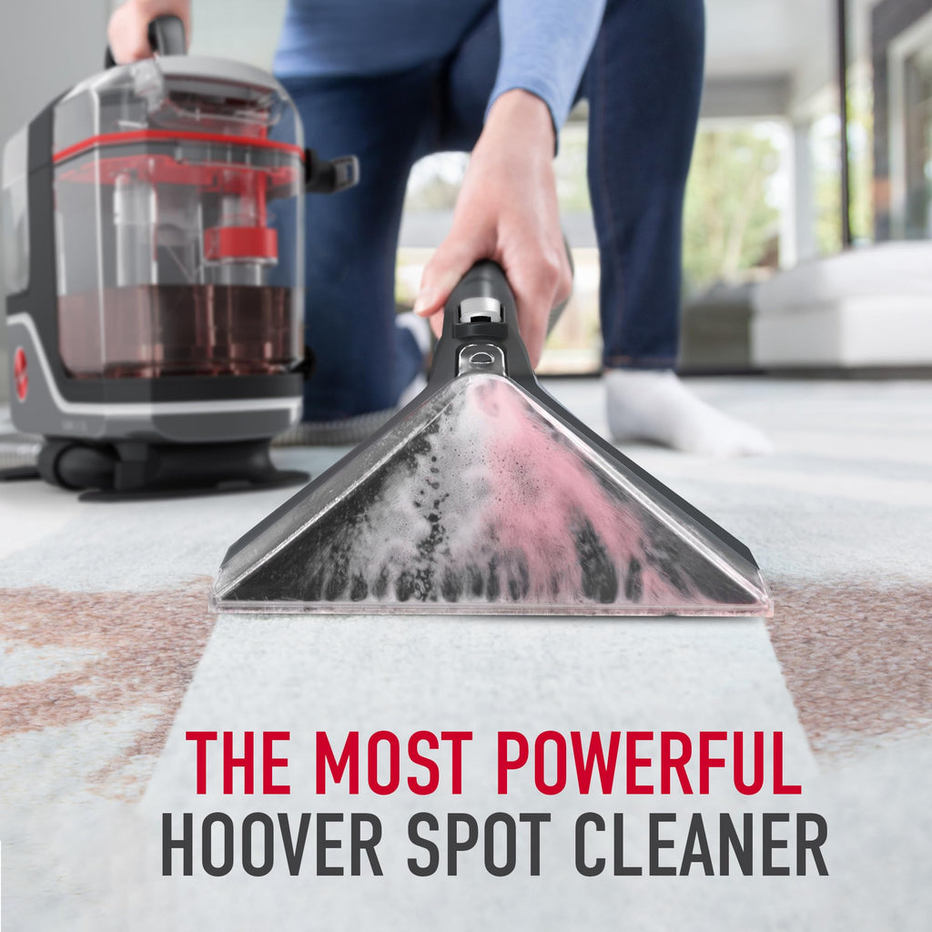 Hoover CleanSlate Plus Portable Carpet + Upholstery Spot Cleaner Machine