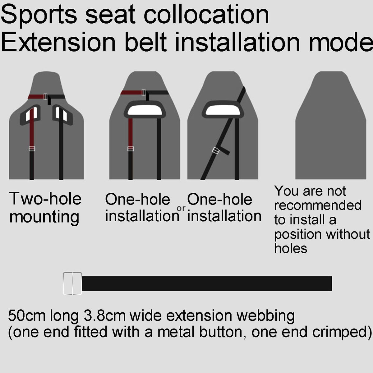 Double-Sided Car Rear Seat Cushion for Comfort & Support