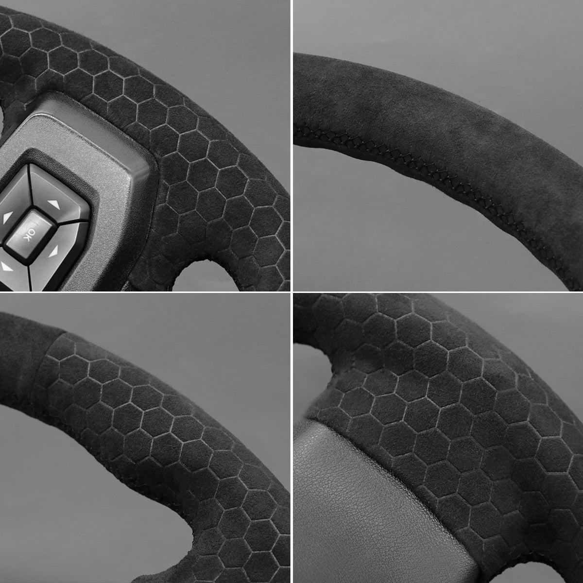 DIY Stitched Steering Wheel Cover for Ford F-Series & Expedition