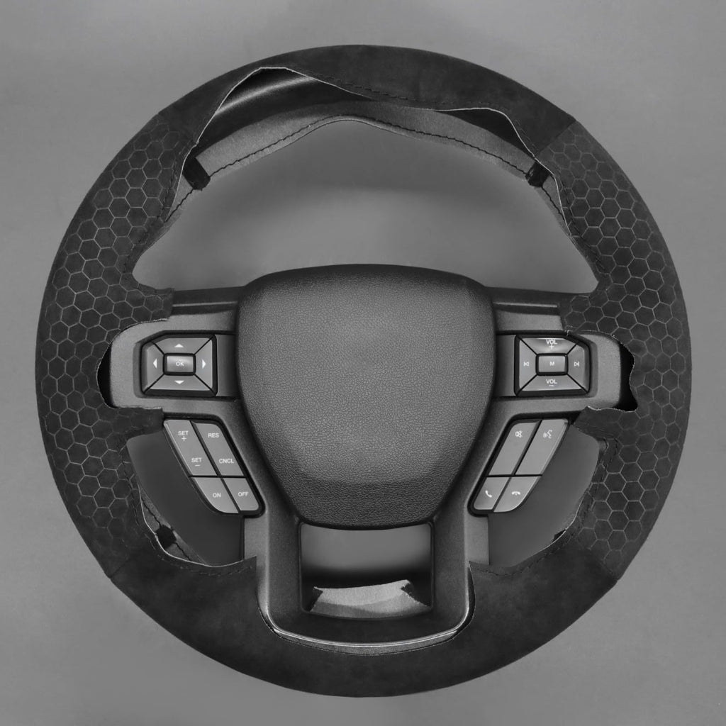 DIY Stitched Steering Wheel Cover for Ford F-Series & Expedition