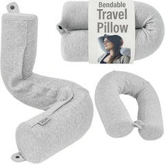 Adjustable Memory Foam Travel Neck Pillow for Sleeping