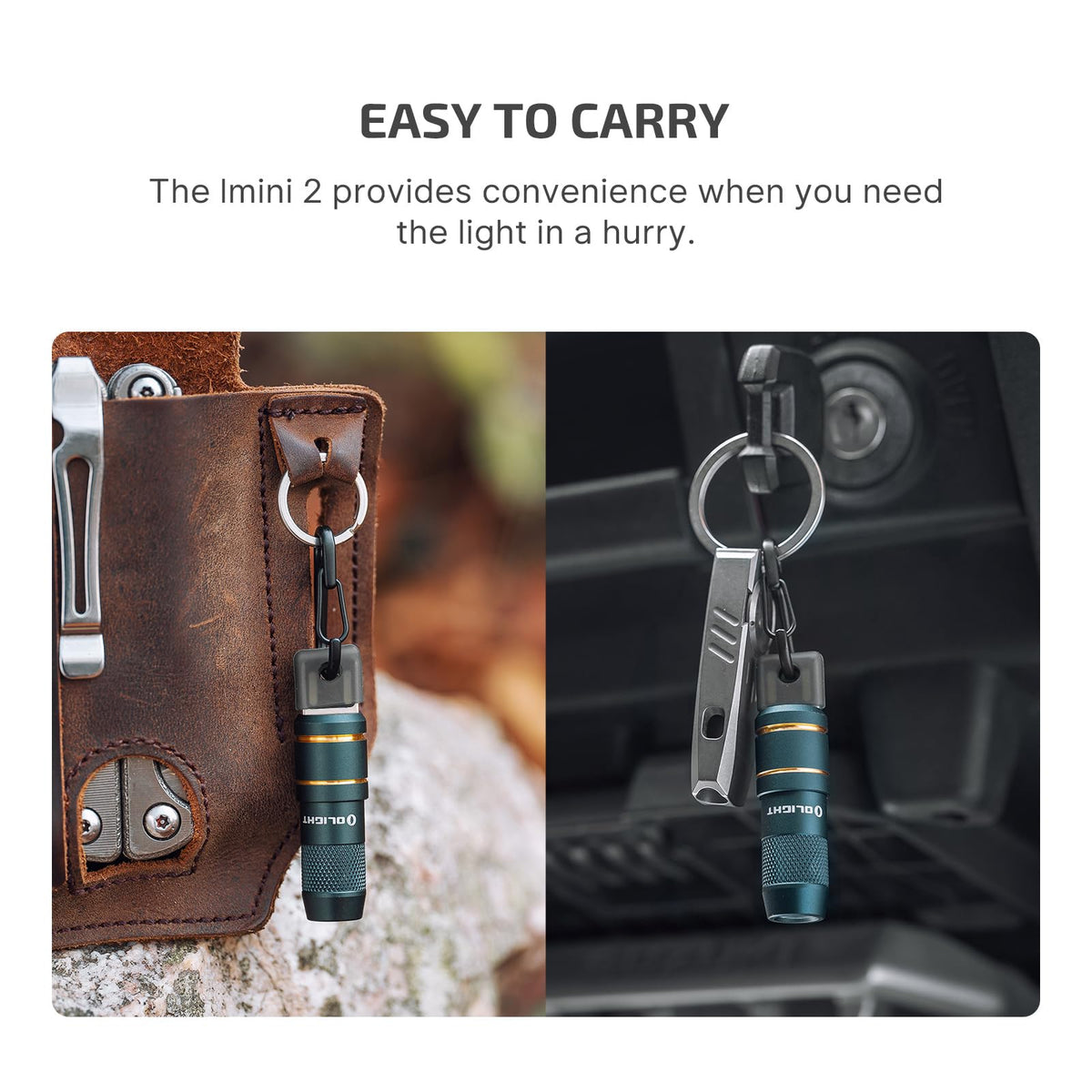 OLIGHT IMINI 2 Rechargeable EDC Keychain Mini Flashlight