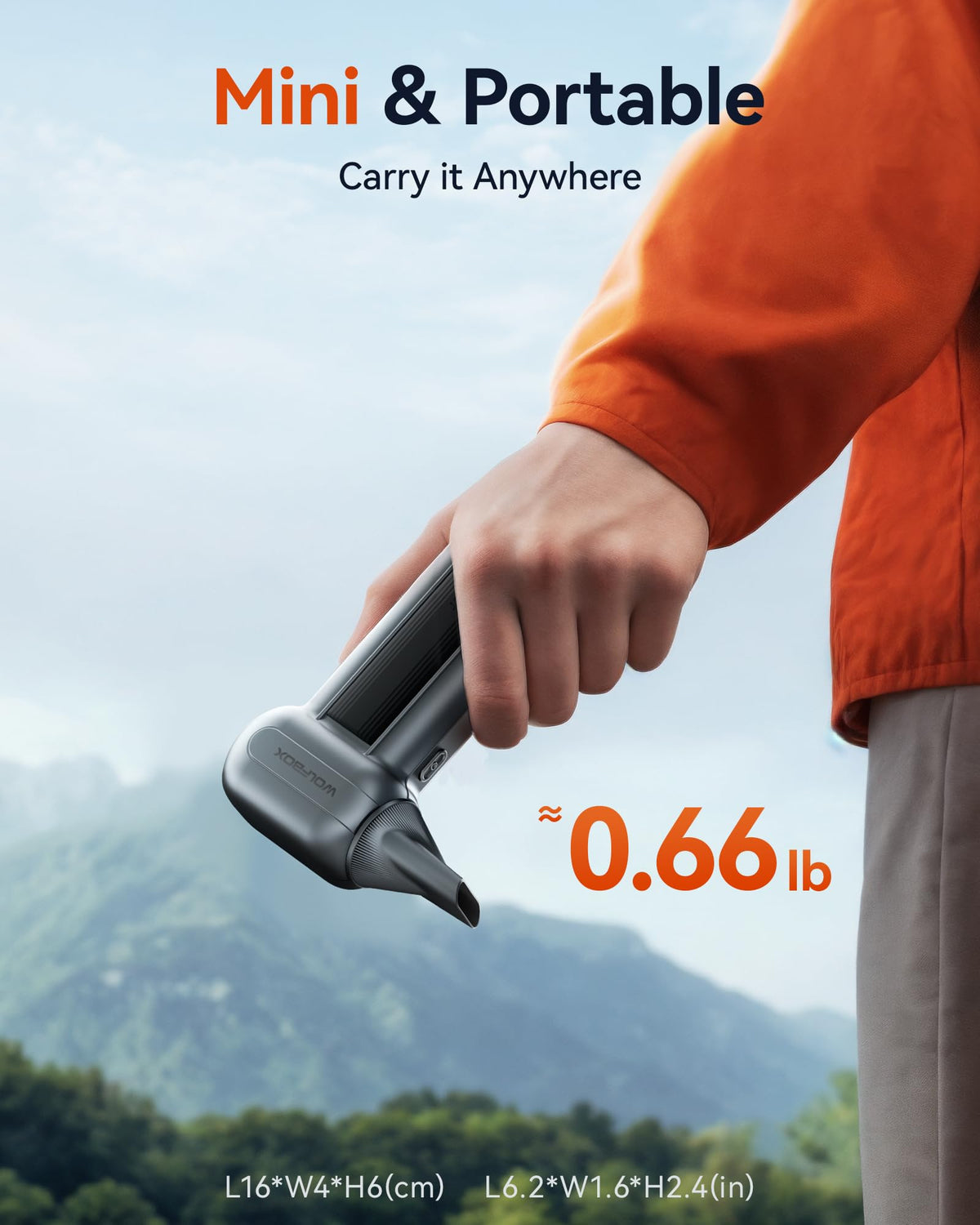 Compressed Air Duster with 150,000 RPM Turbo Fan