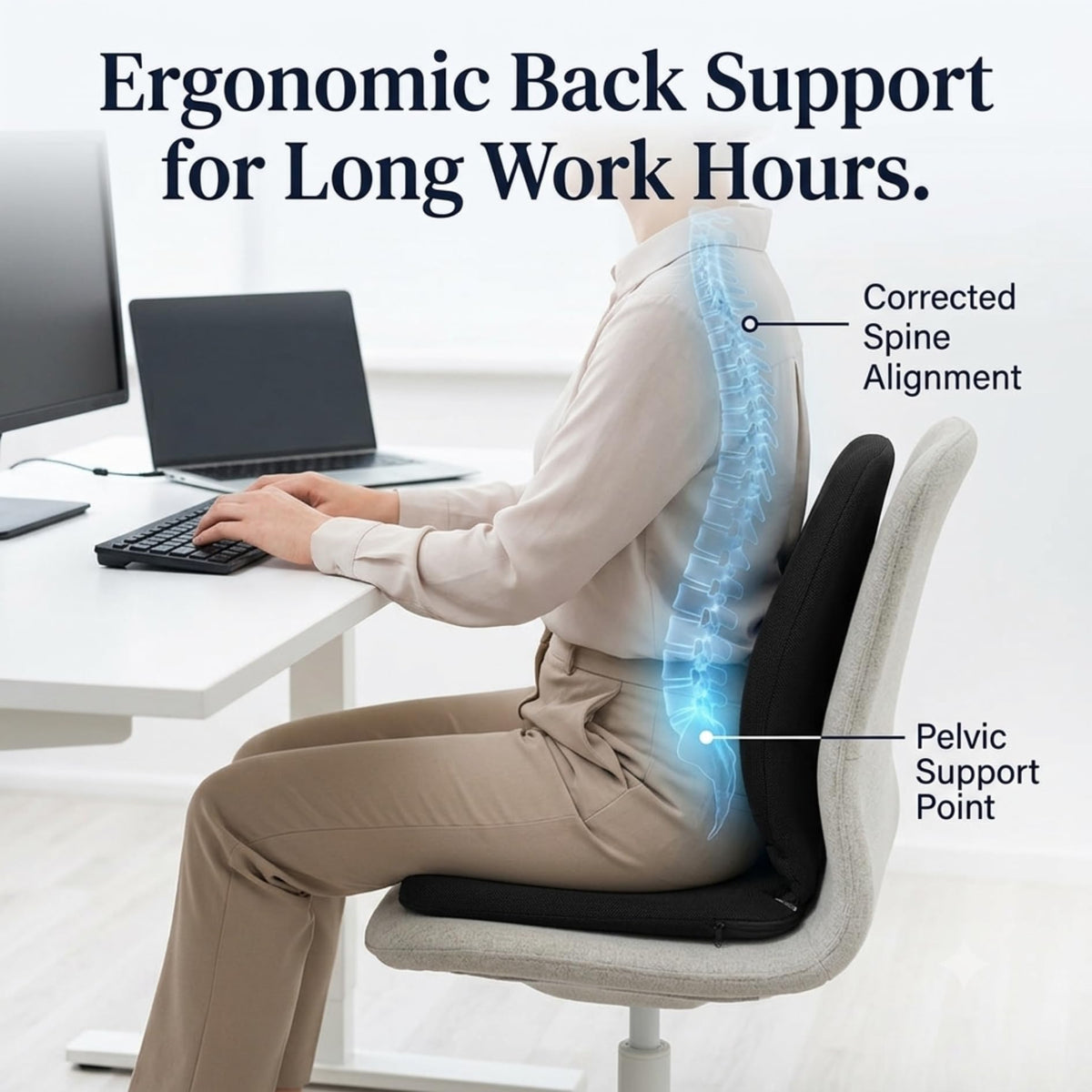 McCarty's SacroEase Sacro Premium Lumbar Back Support