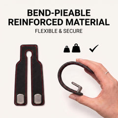 HITRO Car Purse Hook for Headrest, PU Leather Bag Hanger for Car Seat