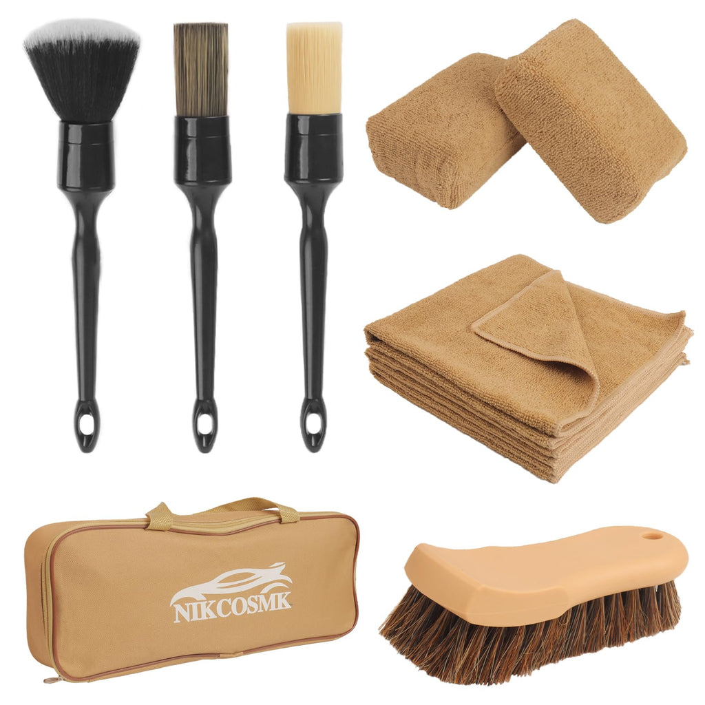 10-Piece Car Interior Cleaning & Detailing Kit