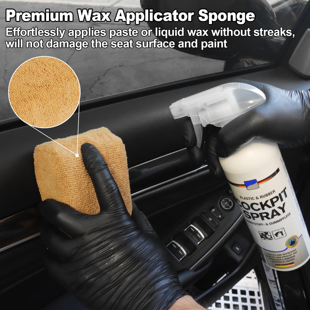10-Piece Car Interior Cleaning & Detailing Kit