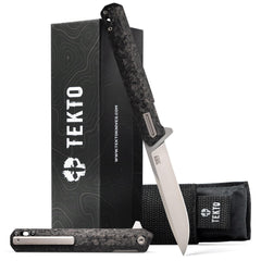 D2 Steel Folding Pocket Knife for Camping & Outdoor Use