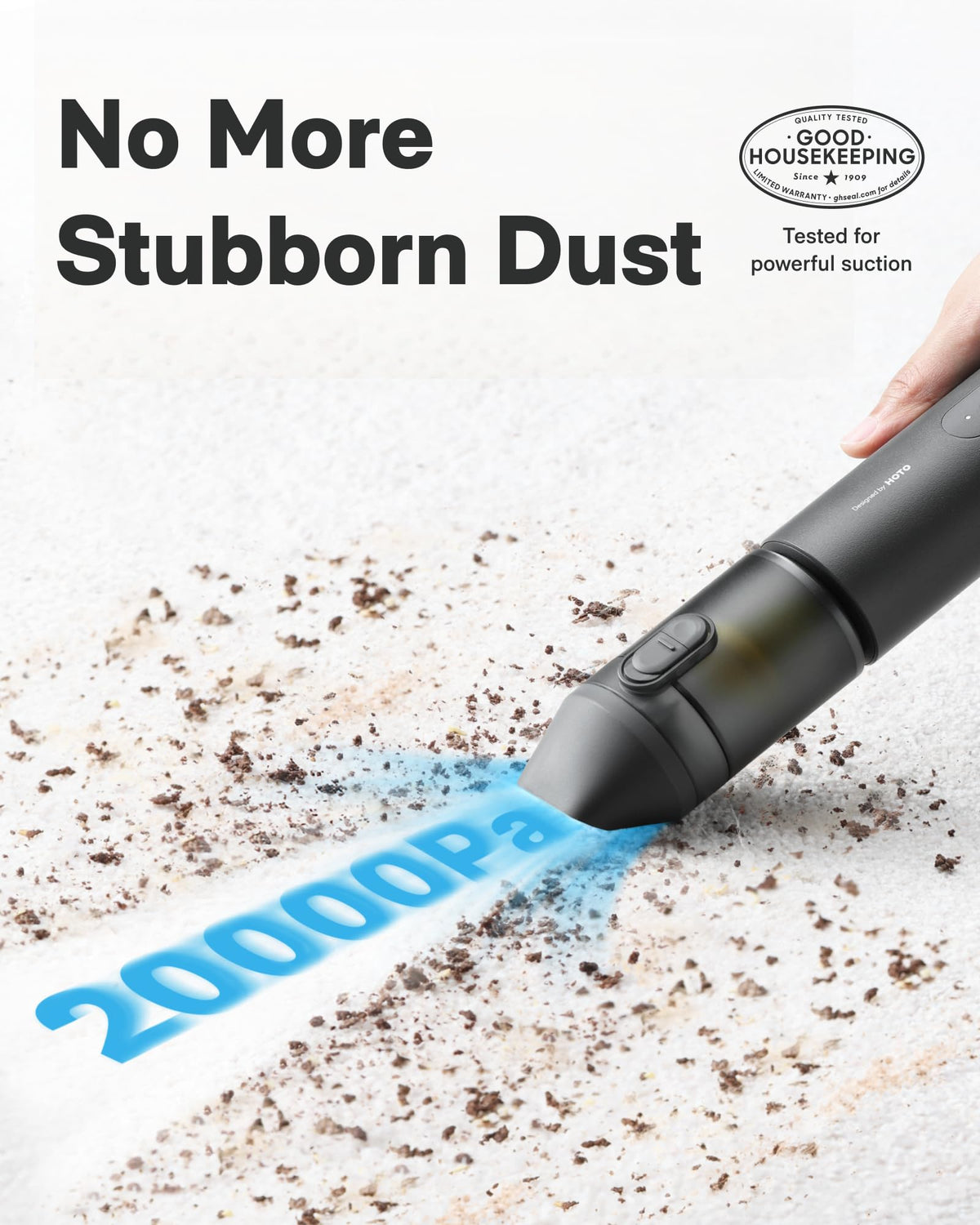 4-in-1 Cordless Handheld Car Vacuum 20,000Pa
