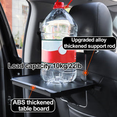 Foldable Car Back Seat Tray Table for Food, Drinks & Laptop