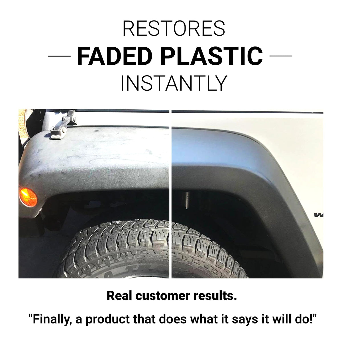 Plastic, Rubber & Vinyl Trim Restorer with Foam Applicator