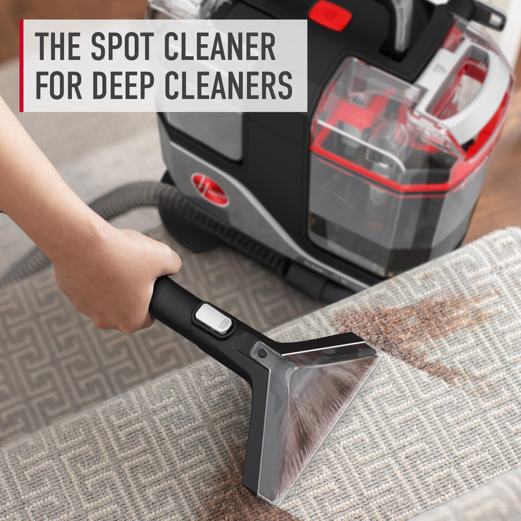 Hoover CleanSlate Plus Portable Carpet + Upholstery Spot Cleaner Machine