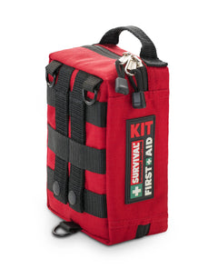 SURVIVAL 42-Piece Emergency Response First Aid Kit, Compact Everyday Kit