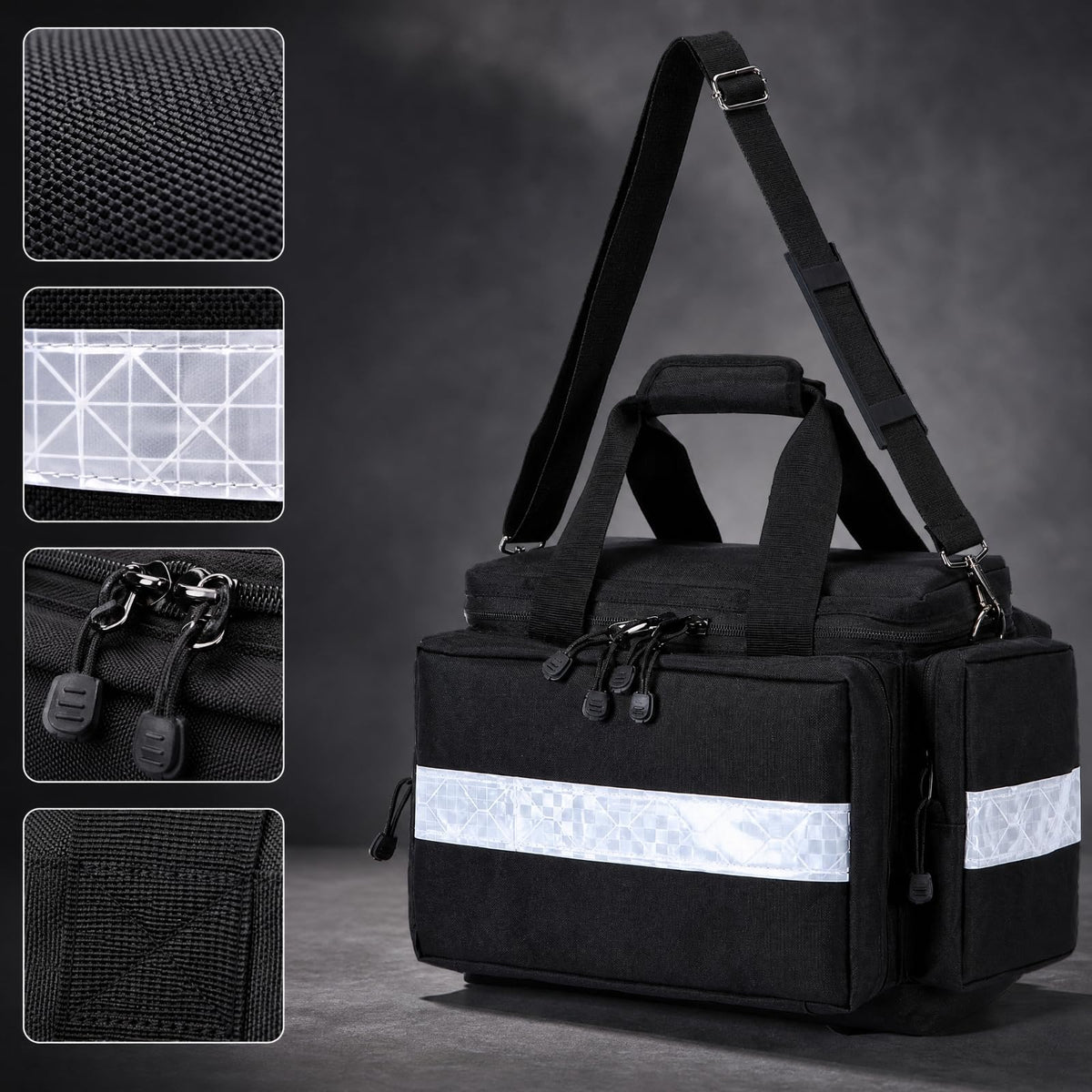 Adjustable Emergency Response Bag for Workplace Preparedness