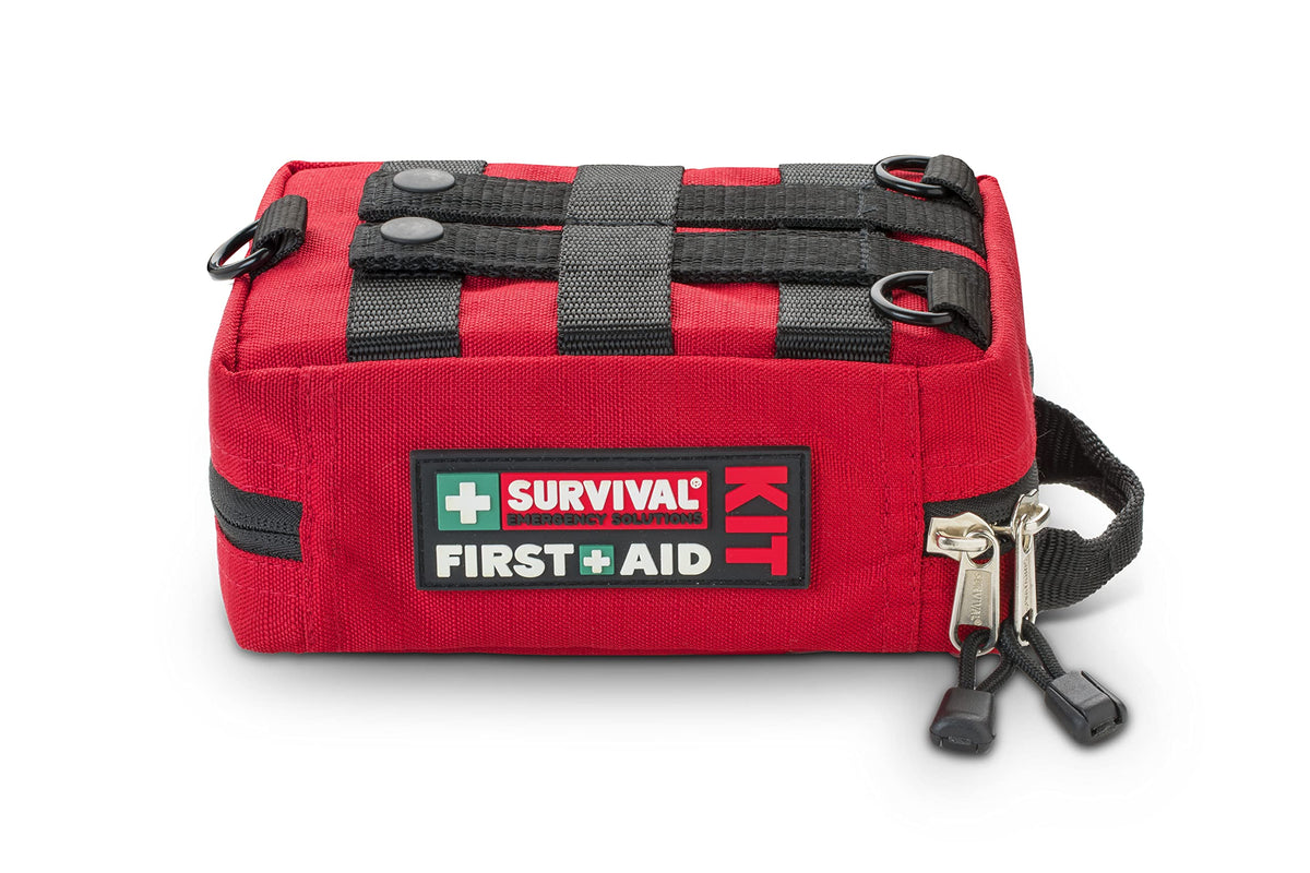 SURVIVAL 42-Piece Emergency Response First Aid Kit, Compact Everyday Kit