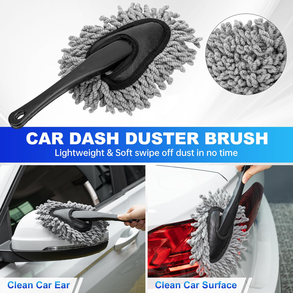 THINKWORK Car Wash Kit, Car Detailing Kit Interior Cleaner