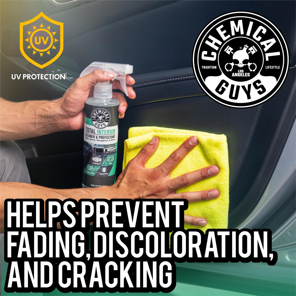 Chemical Guys, Total Interior Cleaner & Protectant, New Car Scent