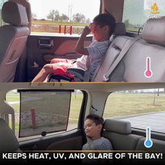 EcoNour Baby Car Window Shades